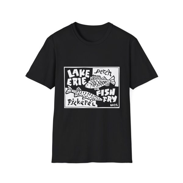 Lake Erie Fish Fry T-Shirt, Unisex Graphic Tee, Fishing Lover Gift, Summer Outfit, Casual Wear, Outdoor Adventure Apparel - Image 5