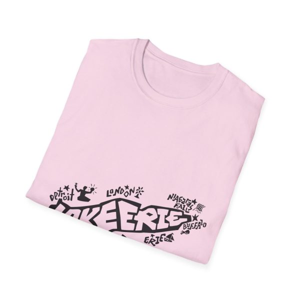 Lake Erie Map T-Shirt. Custom lettering and Illustration by Ben Dunkle - Image 16
