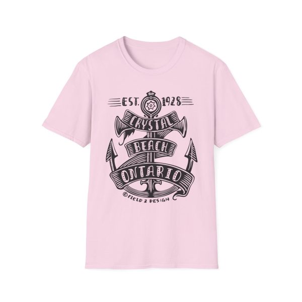 Vintage Crystal Beach T-Shirt, Unisex Graphic Tee, Retro Ontario Shirt, Summer Beachwear, Gift for Beach Lovers - Image 10