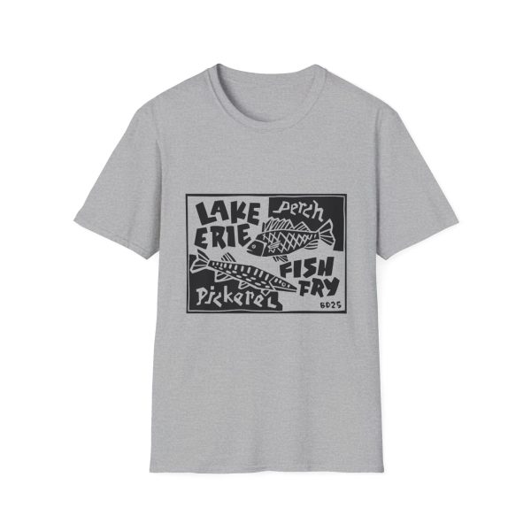 Lake Erie Fish Fry T-Shirt, Unisex Graphic Tee, Fishing Lover Gift, Summer Outfit, Casual Wear, Outdoor Adventure Apparel - Image 9