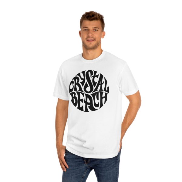 Crystal Beach Unisex Classic Tee | Vintage Summer Vibe Shirt for Beach Lovers & Casual Outfits, Gift for Vacation, Surfing, Relaxation - Image 4