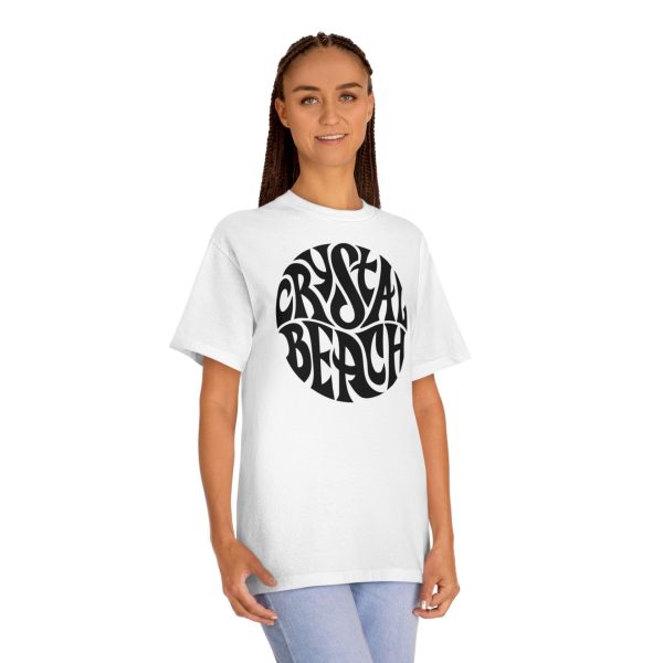 Crystal Beach Unisex Classic Tee | Vintage Summer Vibe Shirt for Beach Lovers & Casual Outfits, Gift for Vacation, Surfing, Relaxation - Image 3