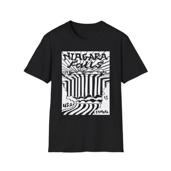 Niagara Falls Graphic T-Shirt, Vintage Travel Tee, Unisex Casual Wear, Nature Lover's Gift, Summer Vacation Essential - Image 4