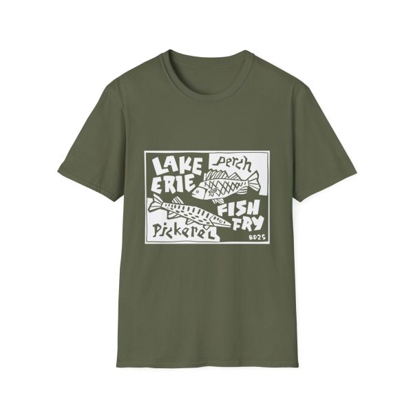 Lake Erie Fish Fry T-Shirt, Unisex Graphic Tee, Fishing Lover Gift, Summer Outfit, Casual Wear, Outdoor Adventure Apparel - Image 13