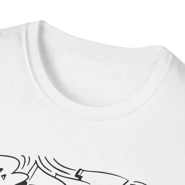 Graffiti-Inspired Unisex T-Shirt, Urban Style Tee, Street Art Apparel, Casual Graphic Shirt, Trendy Everyday Wear - Image 3